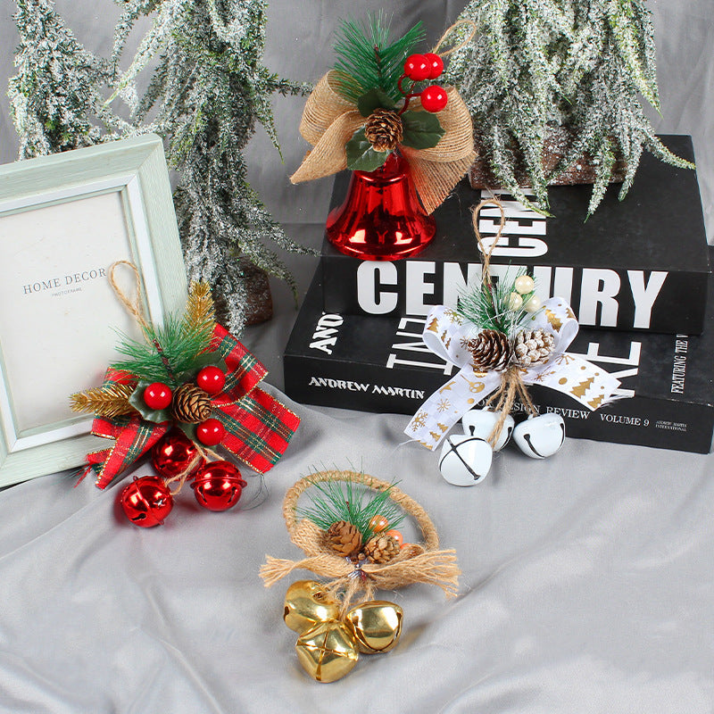 Wholesale Christmas Tree Pendants Bell Accessories Pendants Christmas Decorations